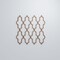 Ekena Millwork Large Casablanca Decorative Fretwork Wood Wall Panels, Walnut, 23 3/8"W x 23 3/8"H x 3/8"T WALW24X24X0375CSBWA - alternate 5